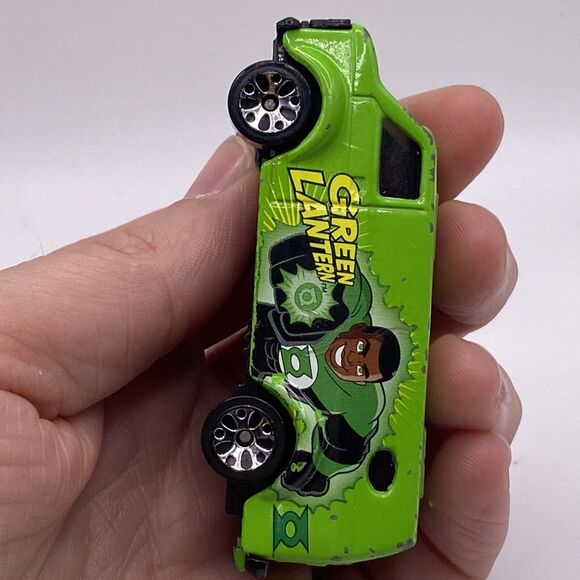 Matchbox Green Lantern DC Friends Justice League Of America Chevy van 2006 - Picture 8 of 12